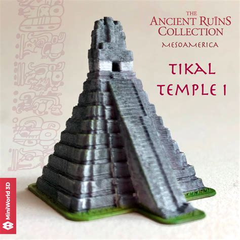 Archivo D Gratis Tikal Templo Del Gran Jaguar Guatemala Modelo