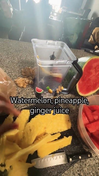 Making Delicious Juice Without A Juicer My Easy Method 🍉🍍🫚