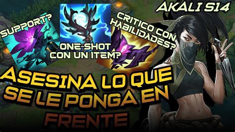 One Shot A Katarina En La Nueva Temporada Con Un Solo Tem Akali Mid