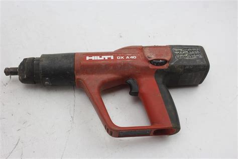 Hilti Dx A40 Powder Actuated Concrete Nailer Nail Gun Dxa40 Property Room