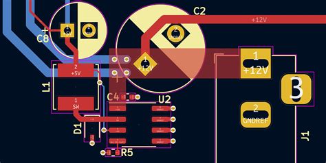 circuit design - DC-DC converter/step down layout improvements/feedback ...