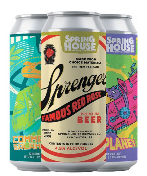 Our Beer — Spring House Brewing Co