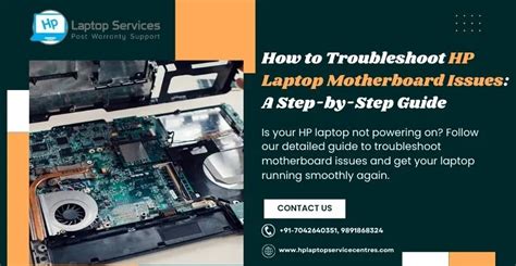 How To Troubleshoot HP Laptop Motherboard Issues A Step By Step Guide