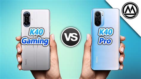 Xiaomi Redmi K40 Gaming Vs Xiaomi Redmi K40 Pro Youtube