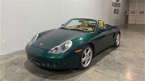 Porsche Boxster S Rain Forest Green Metallic Cold Start