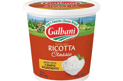 Classic Ricotta | Galbani Cheese | Authentic Italian Cheese