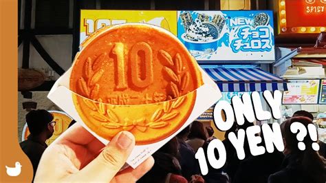 Viral 10 YEN Coin Pancake Japan Japan Street Food Travel Alo Japan