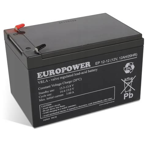 Akumulator V Ah Agm Europower Ep Sklep Opinie Cena W