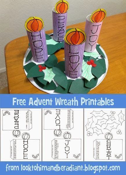 Diy Advent Wreath Crafts For Kids Free Printable Guide