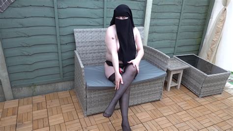 Naked In Niqab Stockings And Suspenders Crotch Less Knickers Tits Tits Porn Xhamster