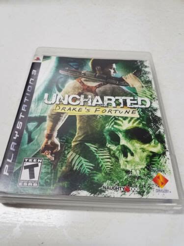 Uncharted Drake S Fortune Sony PlayStation 3 2007 COMPLETE Ps3