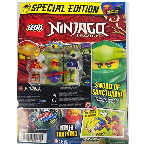 Lego Ninjago Legacy Magazine Issue 20 With Kai Vs Ghoultar Blister Pack Set 112220 The