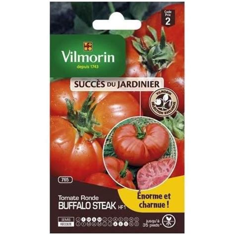 Weye Sachet Graines Tomate Buffalo Steak Hf Vilmorin Cdiscount