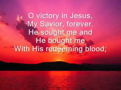 Victory in Jesus hymn with lyrics Chords - Chordify