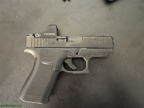 Gunlistings Org Pistols Glock 43X With MOS Slide And Swampfox Sentinel