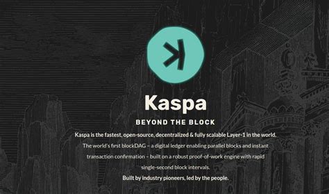 Kaspa KAS Project Review And Future Price Prediction