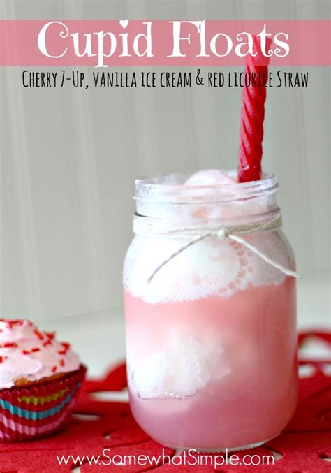 Cupid Float Valentine S Day Drink Recipe Valentine S Day Drinks