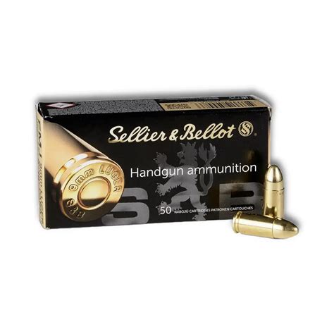 Sellier Bellot S B 9mm Luger FMJ Kloštar 900