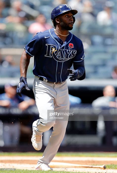 Randy Arozarena Of The Tampa Bay Rays In Action Against The New York