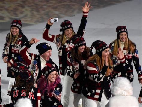 Exclusive See Team Usas Olympic Opening Ceremony Uniforms