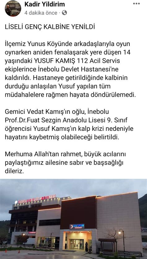 Kalp Krizleri On Twitter Lise S N F Rencisi Yusuf Kam N Kalp