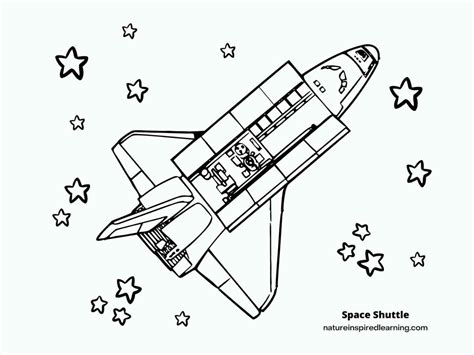 Preschool Rocket Ship Coloring Pages