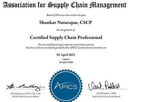 Tips To Pass The Ascm Certified Supply Chain Professional Cscp Exam