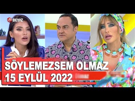 S Ylemezsem Olmaz Eyl L Youtube