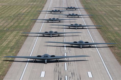 In Pictures B 2 Spirit Strategic Bombers Conduct Elephant Walk Aerotime