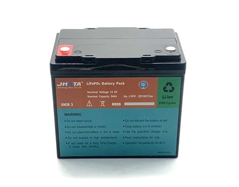 IP55 Lithium Battery Lead Acid Replacement 54Ah 12 8V Deep Cycle Battery