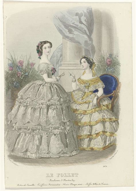 fashion plates 1845 à 1868 Collected works of Marie Su All