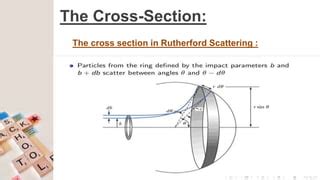 Rutherford scattering & scattering cross section | PPT