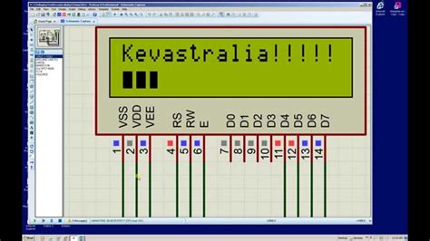 Proteus Isis Arduino Simulator LCD Display Test 2014 YouTube