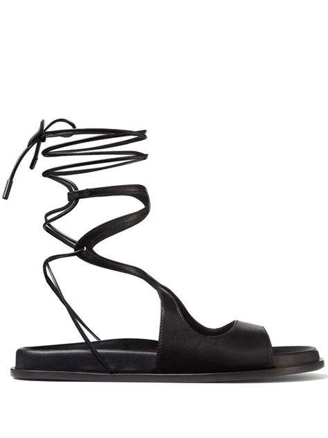 Jimmy Choo Azure Gladiator Sandals In Black 59 Off Editorialist