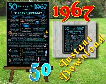 What happened 1967 | Etsy