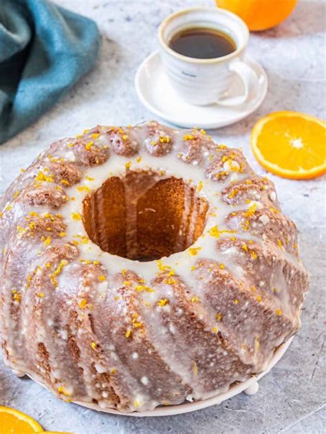 Super Moist Orange Bundt Cake Recipe Sugarhero