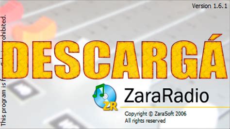 Descargar E Instalar ZaraRadio FULL YouTube Music