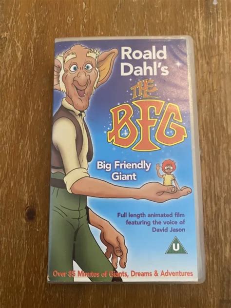 ROALD DAHL’S THE BFG - VHS - 1989 - Slightly Damaged Case £1.99 ...