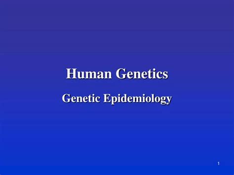 Ppt Human Genetics Powerpoint Presentation Free Download Id 1188051