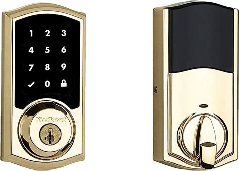 Kwikset Smartcode Z Wave Deadbolt Touch Button Lock