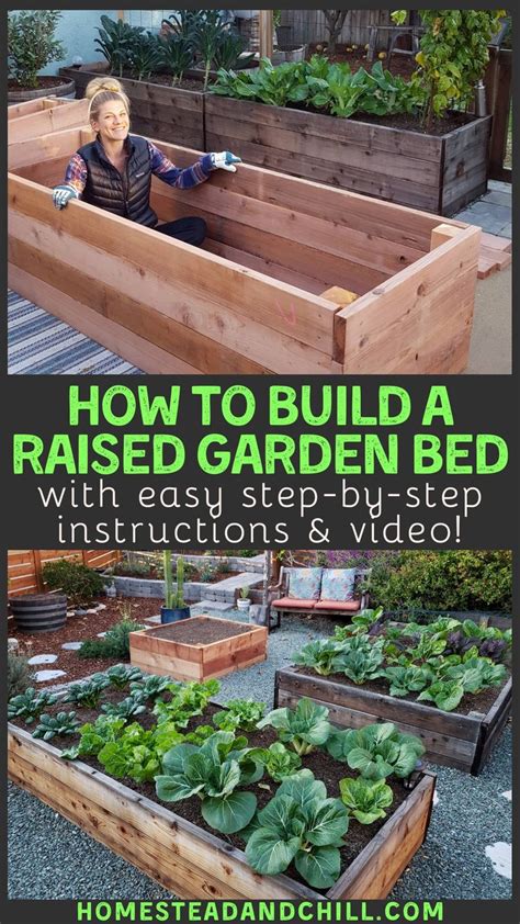 How To Build A Raised Garden Bed Step By Step Guide Homestead And