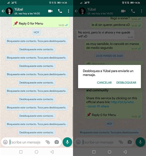 WhatsApp añade un aviso cuando bloqueas a alguien y te permite