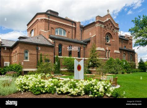 ST. PAUL, MN, USA - JULY 29, 2023: Chapel of St. Thomas Aquinas on the ...