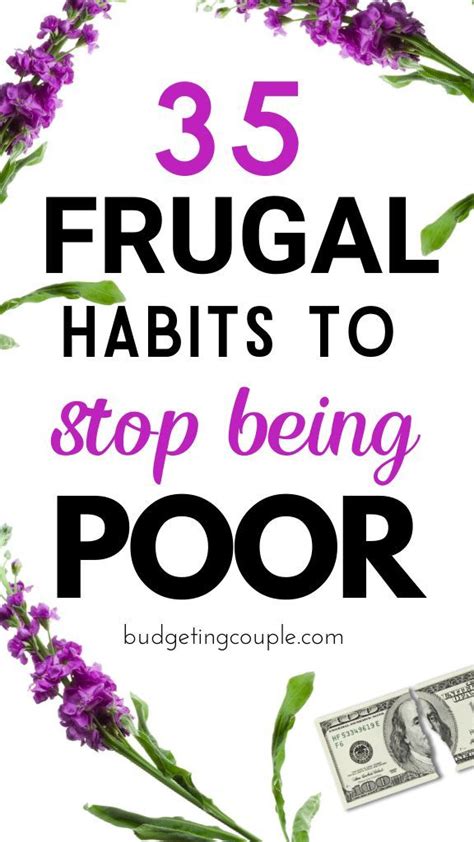 9 Habits Making You Poor 35 Tips To Fix It Frugal Habits Money Saving Tips Best Money