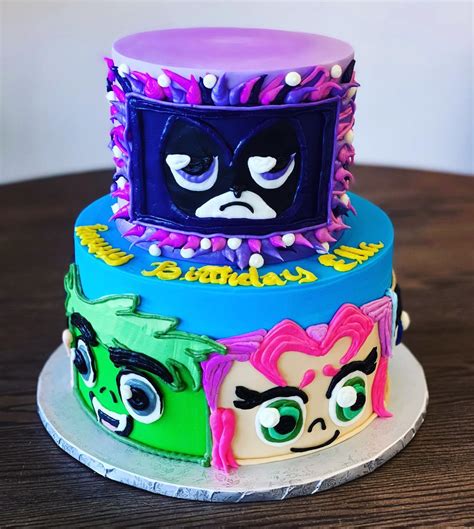 Best Teen Titans Birthday Cake Ideas And Designs Birthday