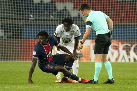 Psg Kean Segna E Poi Si Infortuna Ko Anche Florenzi