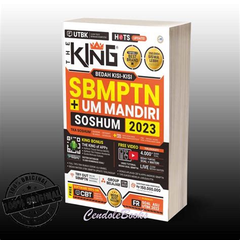 Buku Sbmptn Soshum The King Bedah Kisi Kisi Sbmptn Dan Um Mandiri