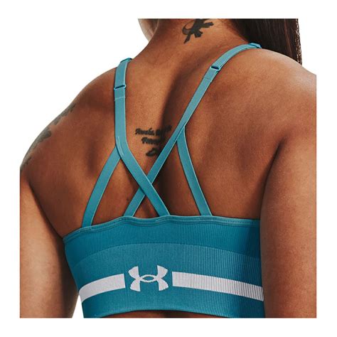 Under Armour Ua Seamless Low Long Reggiseno Sportivo Donna Glacier