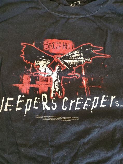 Vintage Jeepers Creepers 2 Horror Movie T Shirt Sz Xl Gem