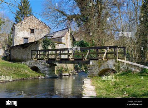 France Seine et Marne Maincy Pont des Trois moulins situés sur la